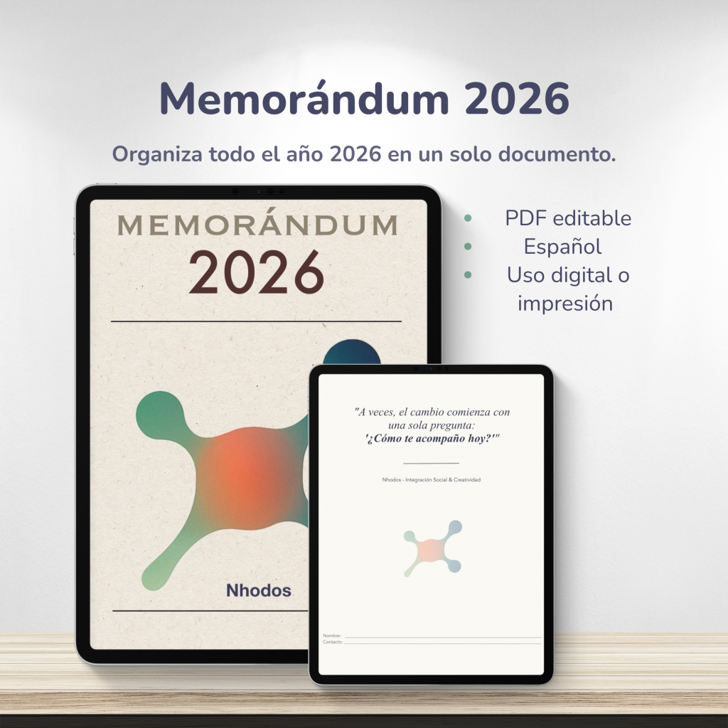 Agenda / Memorándum 2026